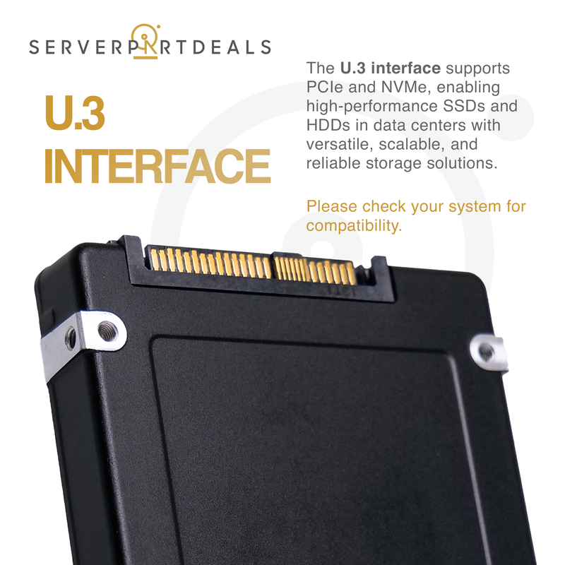 Samsung/HP PM1733 MZXL5960HBHQ 960GB 1 DWPD U.3 NVMe PCIe Gen 4.0 2.5in Enterprise Solid State Drive