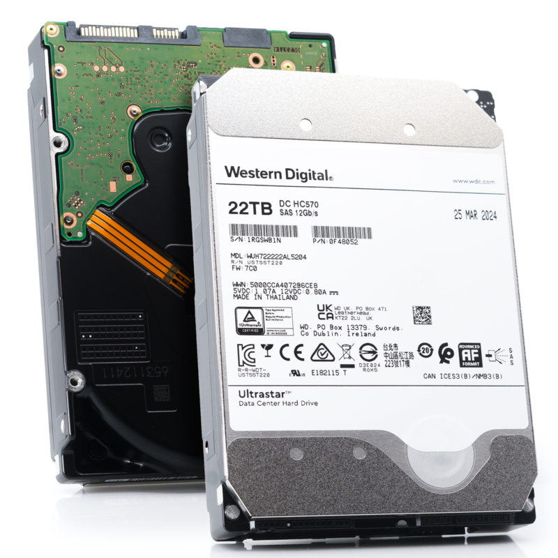 Western Digital Ultrastar DC HC570 WUH722222AL5204 22TB SAS 3.5