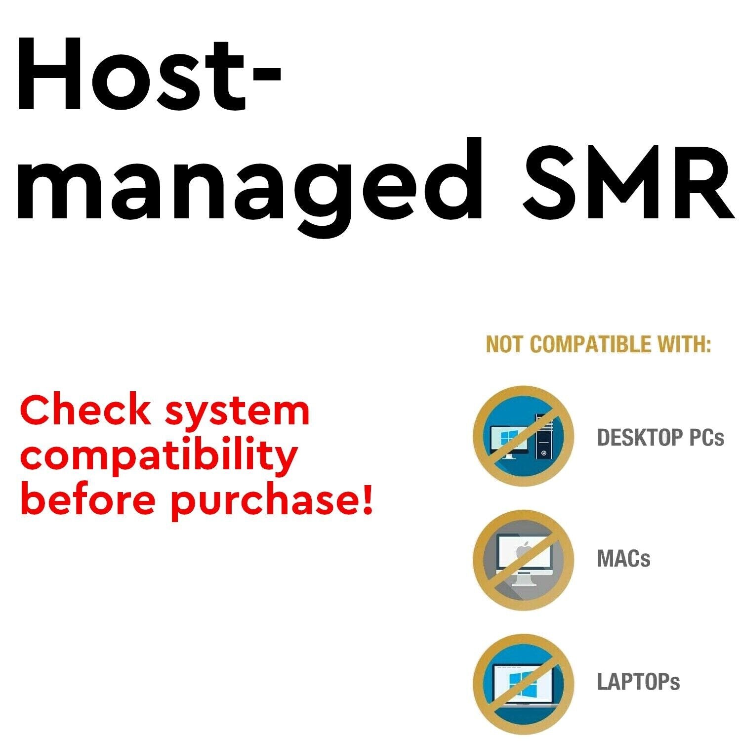 Host Managed SMR - Zoned Storage Devices Info