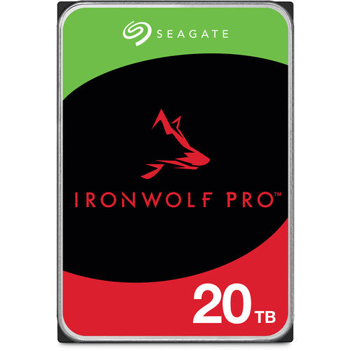 Seagate Ironwolf Pro ST20000NT001 20TB 7.2K RPM SATA 6Gb/s 512e NAS 3.5in Refurbished HDD