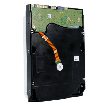 Seagate Exos ST28000NM000C 28TB 7.2K RPM SATA 6Gb/s 512e CMR 3.5in Recertified Hard Drive, back view