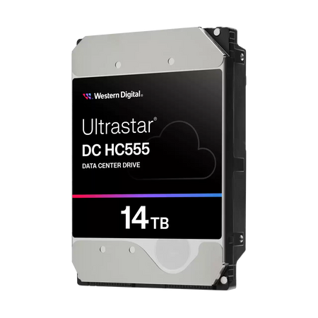 WD Ultrastar DC HC555 WUH722014CL5204 0B47743 14TB 7.2K RPM SAS 12Gb/s 512e 512MB 3.5in HDD