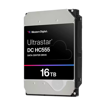 WD Ultrastar DC HC555 WUH722016CL5204 0B47745 16TB 7.2K RPM SAS 12Gb/s 512e 512MB 3.5in HDD