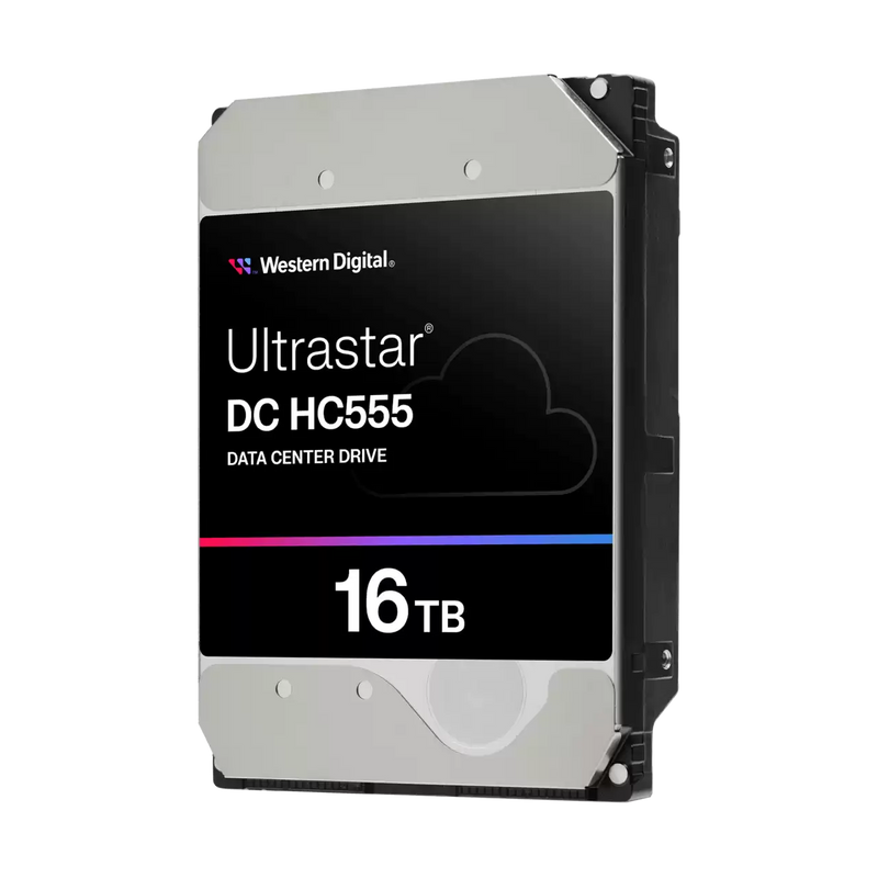 WD Ultrastar DC HC555 WUH722016CL5204 0B47745 16TB 7.2K RPM SAS 12Gb/s 512e 512MB 3.5in HDD
