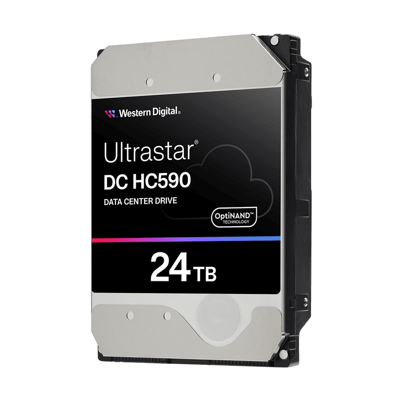 Western Digital Ultrastar HC590 WUH722624ALE6L4 0F65684 24TB 7.2K RPM SATA 6Gb/s 512e 3.5in Refurbished HDD