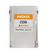 Kioxia CD6-R KCD6XLUL15T3 15.36TB PCIe Gen 4.0 X4 8GB/s 3D TLC 1DWPD U.2 NVMe 2.5in Recertified Solid State Drive front