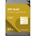 Western Digital WD Gold WD220EDGZ 22TB 7.2K RPM SATA 6Gb/s 512e 3.5in Hard Drive
