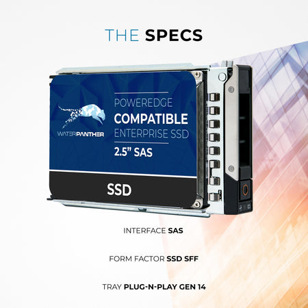 Water Panther G14 15.36TB SAS 12Gb/s 2.5in Refurbished SSD