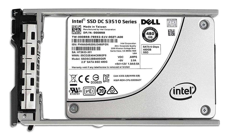 Dell G13 008R8 480GB SATA 6Gb/s 2.5" AES Solid State Drive