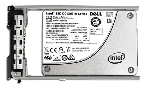 Dell G13 008R8 480GB SATA 6Gb/s 2.5" AES Manufacturer Recertified SSD