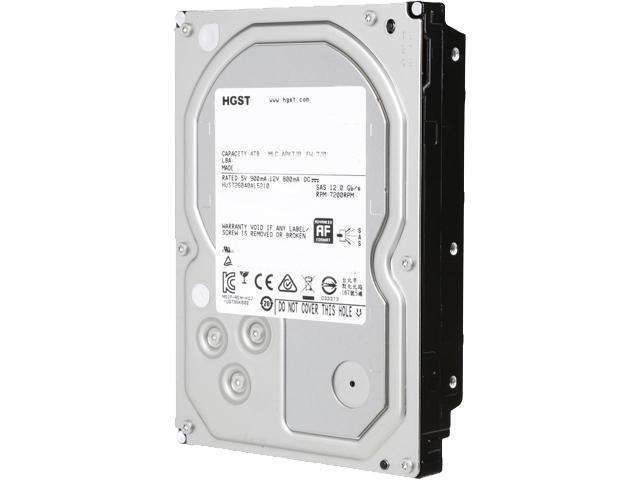 HGST Ultrastar 7K6000 0F22795  HUS726040AL5210 4TB 7.2K RPM SAS 12Gb/s 512e 128MB Cache 3.5" ISE Hard Drive