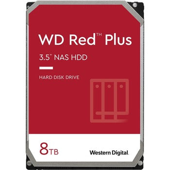 Western Digital Red WD80EFAX 8TB 5.4K RPM SATA 6Gb/s 256MB 3.5" NAS Manufacturer Recertified HDD