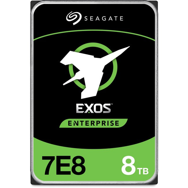 Seagate Exos 7E8 ST8000NM000A 8TB 7.2K RPM SATA 6Gb/s 512e 3.5in Recertified Hard Drive