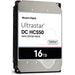 Western Digital Ultrastar DC HC550 WUH721816ALE6L4 0F38466 16TB 7.2K RPM SATA 6Gb/s 512e 3.5in Hard Drive