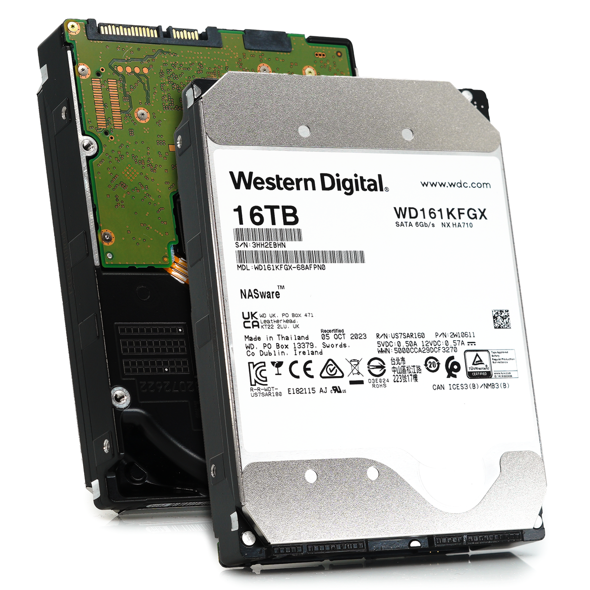 16TB Western Digital WD Red Plus　2台セット 16TB WD Red Pro NAS Hard Drive | WD