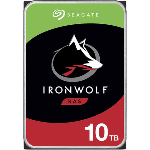 Seagate IronWolf ST10000VN0008 10TB 7.2K RPM SATA 6Gb/s 256MB 3.5" NAS Manufacturer Recertified HDD Main Picture