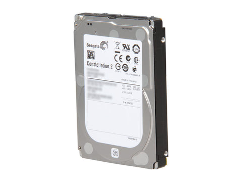 Seagate Constellation.2 ST9500620NS 500GB 7.2K RPM SATA 6Gb/s 512n 2.5in Recertified Hard Drive