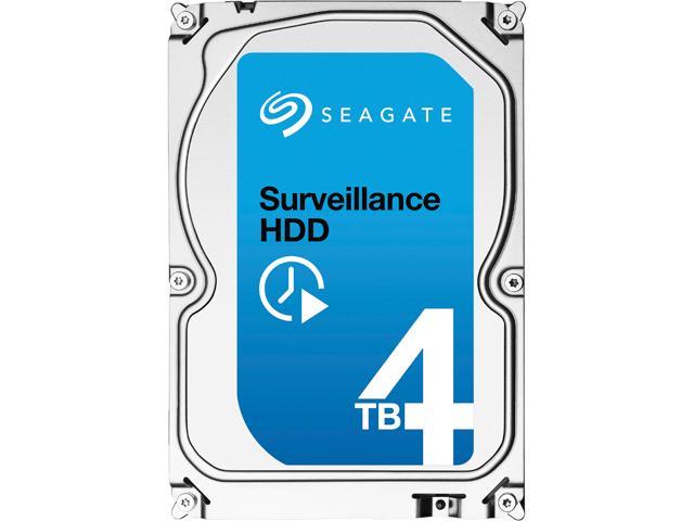 Seagate Surveillance ST4000VX000 4TB 5.9K RPM SATA 6Gb/s 4Kn 64MB 3.5" Manufacturer Recertified HDD