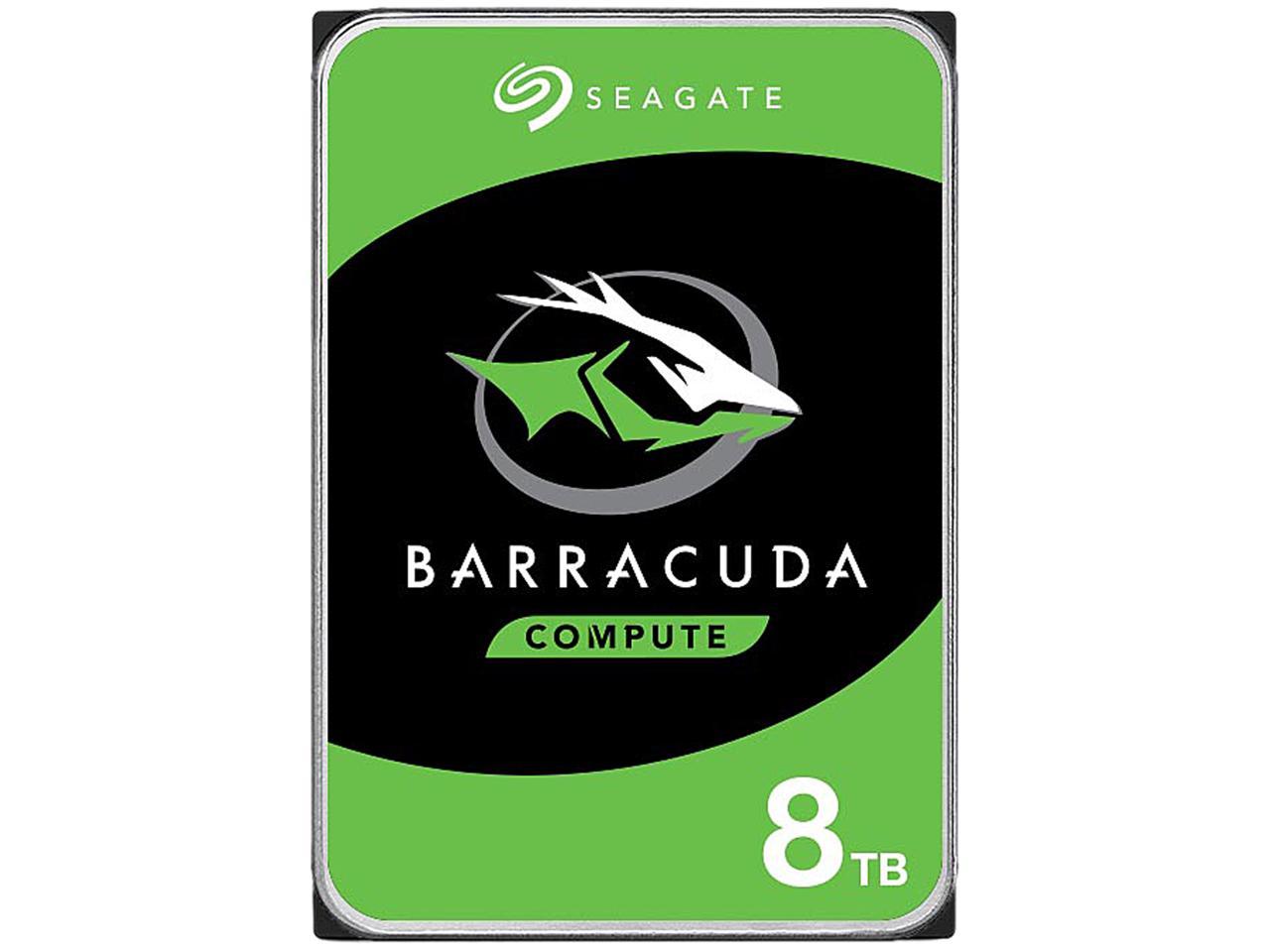 Seagate Barracuda ST8000DM004 8TB 5.4K RPM SATA 6Gb/s 256MB 3.5" Hard Drive