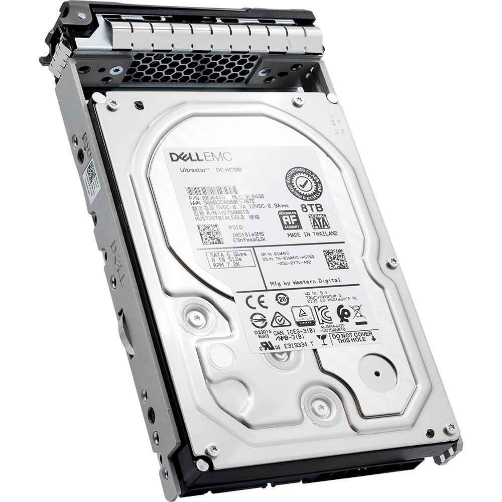 Dell G13 400-AHID 8TB 7.2K RPM SATA 6Gb/s 512e 3.5in Hard Drive
