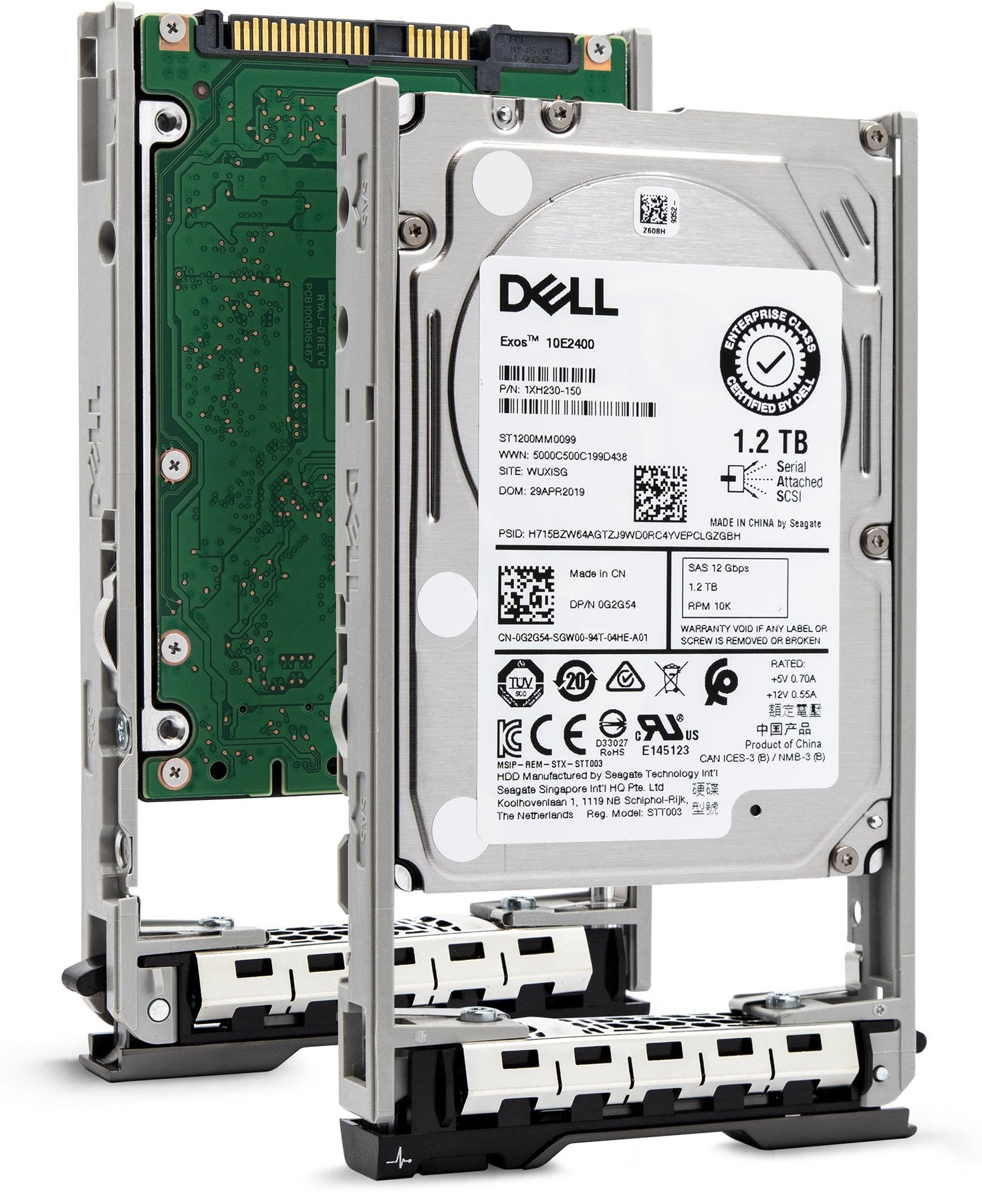 Dell G13 6WCT7 1.2TB 10K RPM SAS 12Gb/s 512n 2.5" HDD