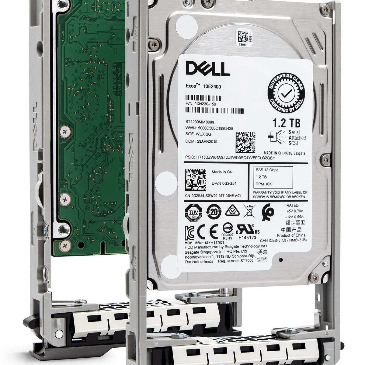 Dell 1.2TB SAS 10K 2.5 WXPCX G13 PowerEdge Server Hard Drive
