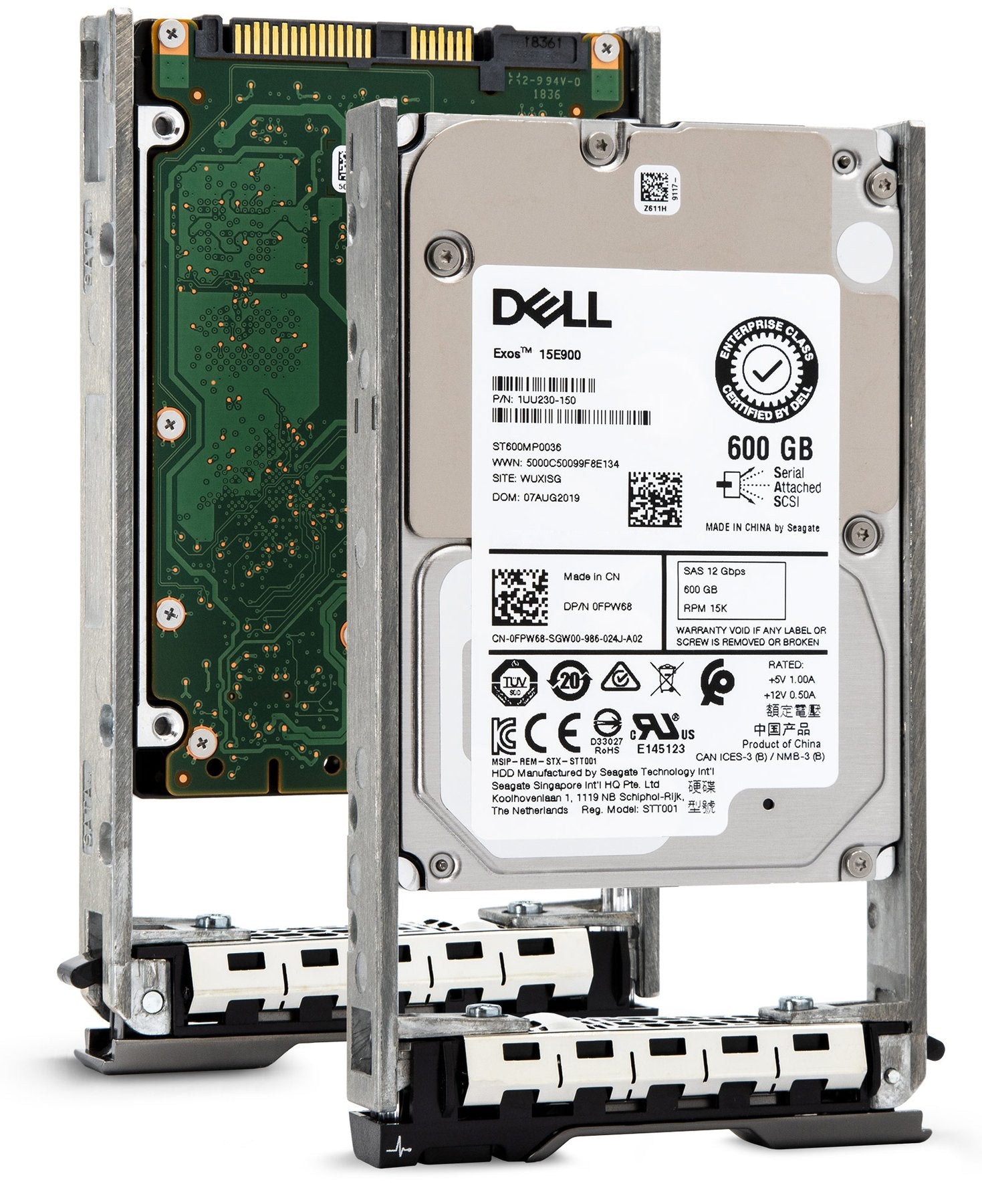 Dell G13 V5300 600GB 15K RPM SAS 12Gb/s 512n 2.5" Hard Drive