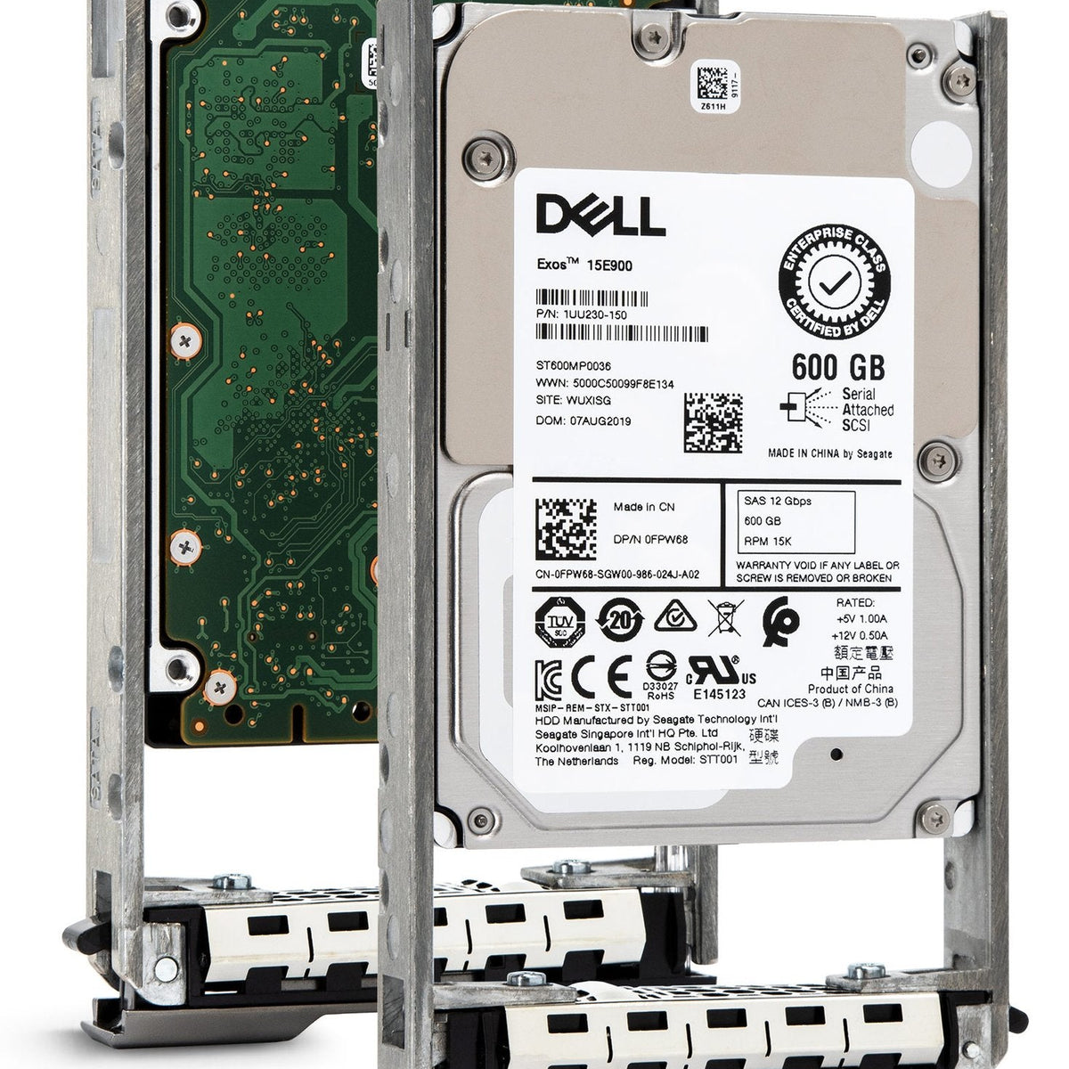 Dell 600GB SAS 15K 2.5 0FPW68 G13 PowerEdge Server Hard Drive