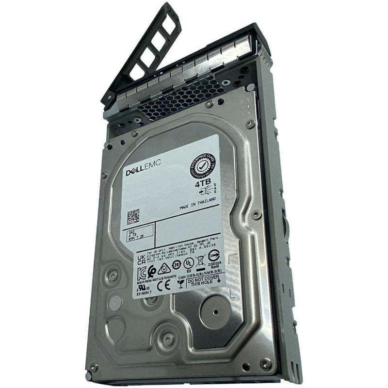 Dell G13 202V7 4TB 7.2K RPM SAS 6Gb/s 512n 3.5" Server HDD