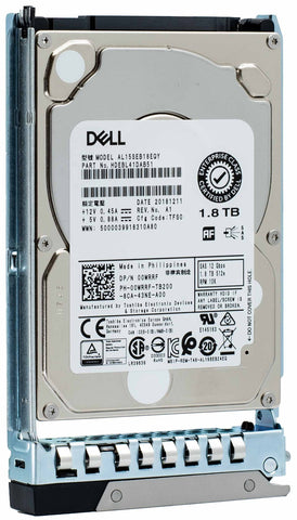 Dell G14 00WRRF 1.8TB 10K RPM SATA 12Gb/s 512e 2.5" Manufacturer Recertified HDD