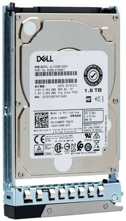 Dell G14 0T8VMH 1.8TB 10K RPM SAS 12Gb/s 512e 2.5" HDD