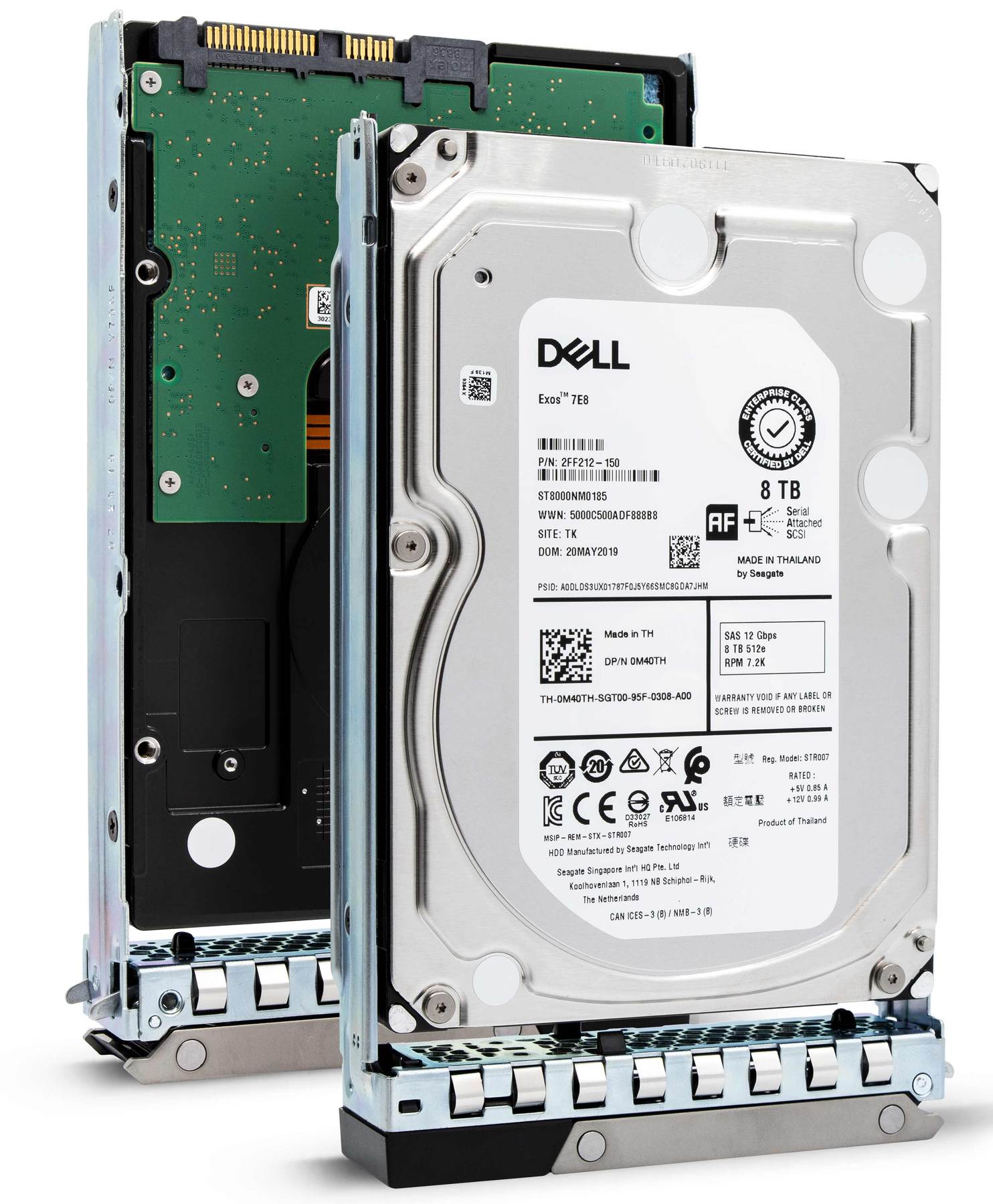 Dell G14 0HHRYF 8TB 7.2K RPM SAS 12Gb/s 512e 3.5" NearLine Hard Drive