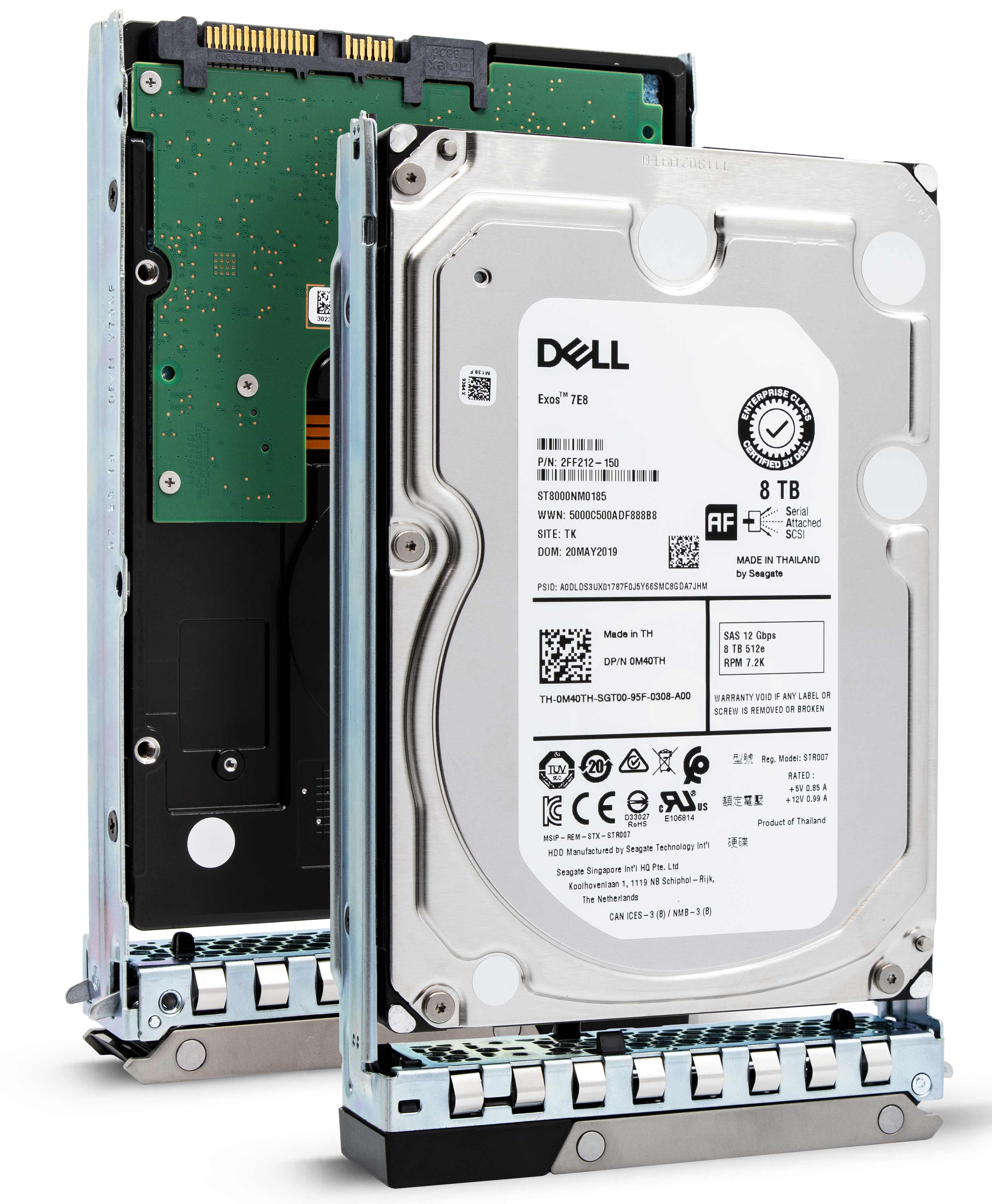 Dell G14 400-ATKR 8TB 7.2K RPM SAS 12Gb/s 512e 3.5" NearLine Hard Drive