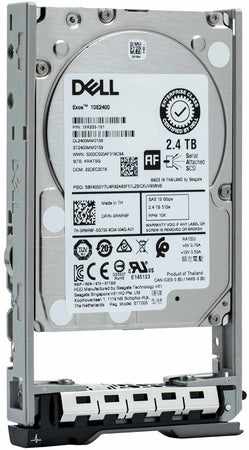 Dell G13 W9MNK 2.4TB 10K RPM SAS 12Gb/s 512e 2.5" HDD