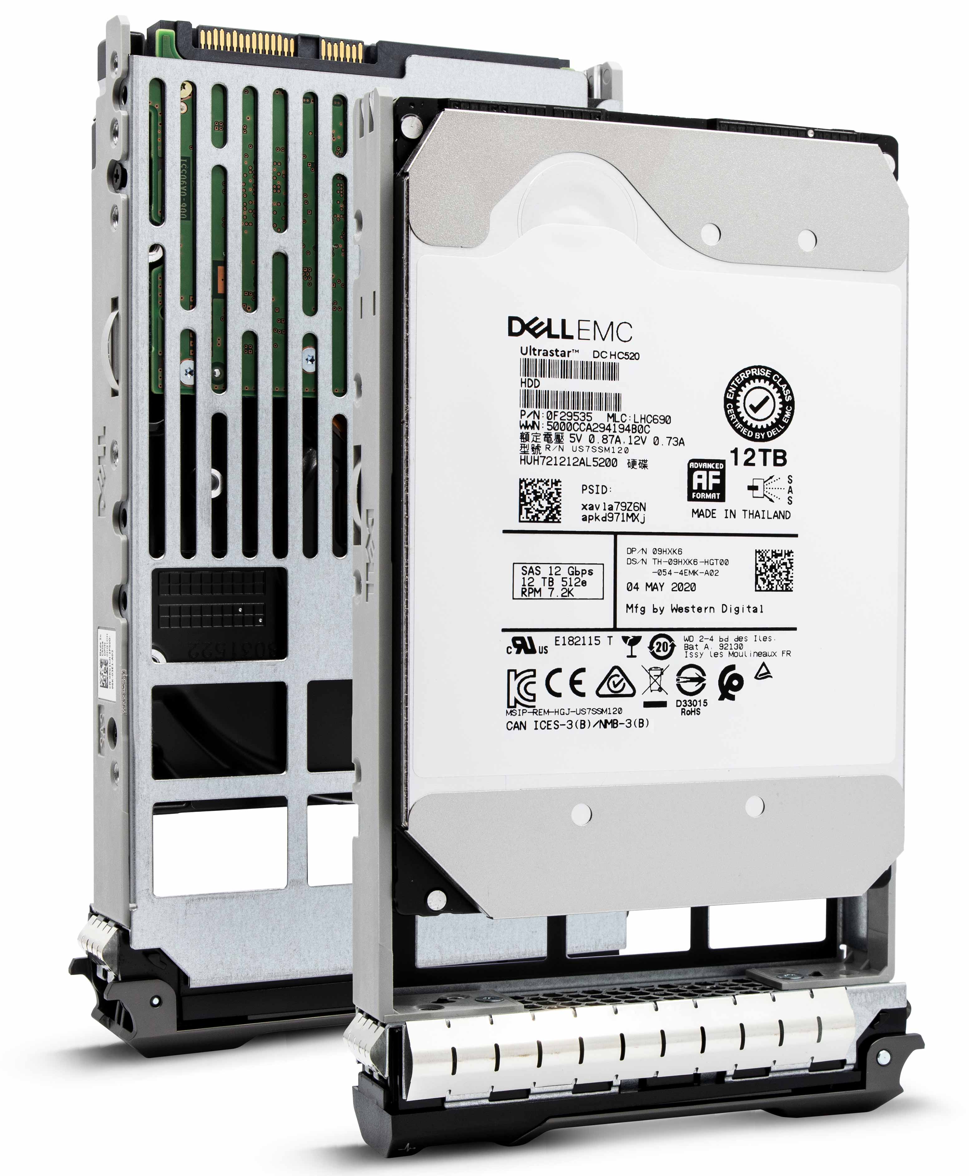Dell G13 400-AUTD 12TB 7.2K RPM SAS 12Gb/s 512e 3.5" NearLine Hard Drive