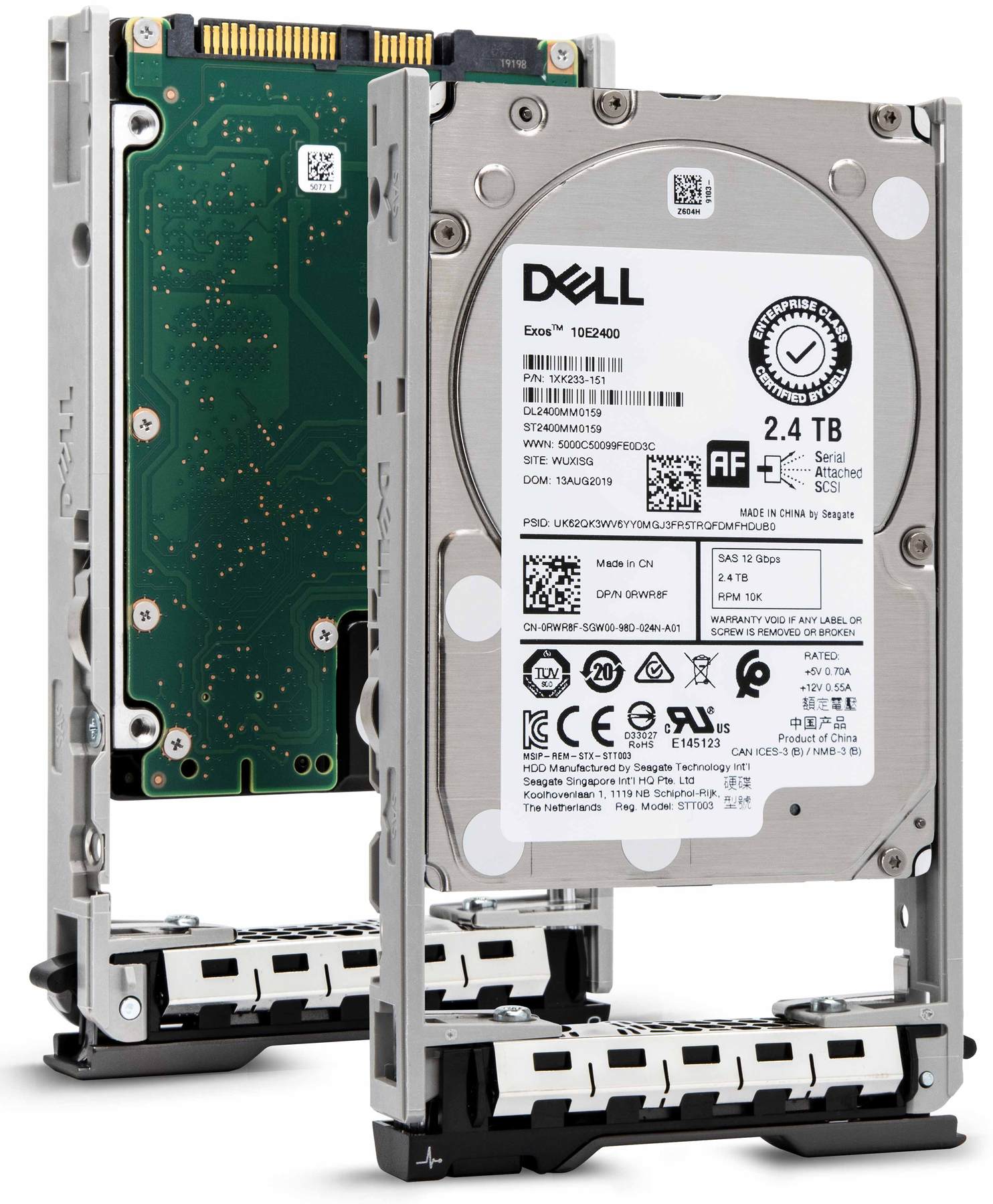 Dell G13 0GND9R 2.4TB 10K RPM SAS 12Gb/s 512e 2.5" HDD