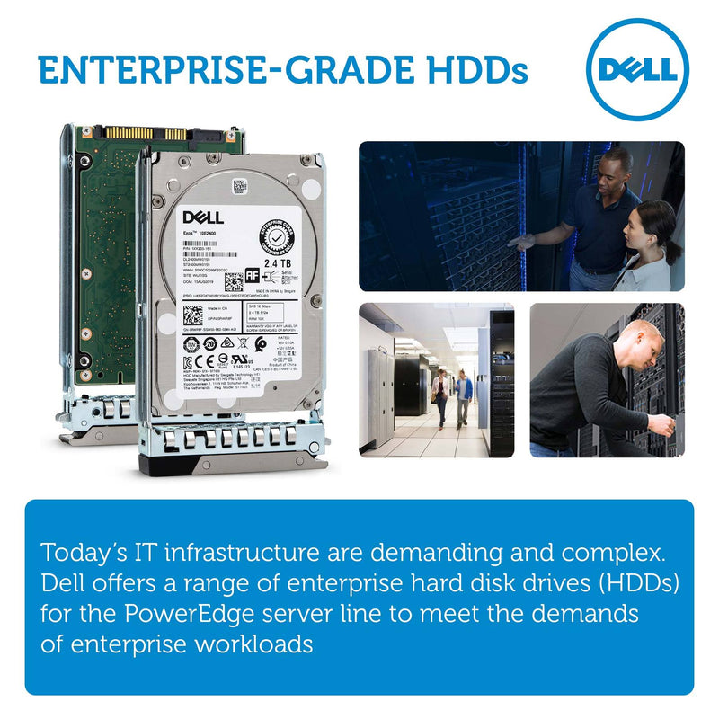 Dell G14 400-ABHQ 2.4TB 10K RPM SAS 12Gb/s 512e 2.5" Hard Drive