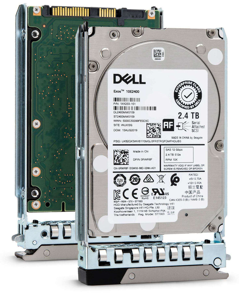 Dell 2.4TB SAS 10K 2.5 400-AXDD G14 PowerEdge Server Hard Drive