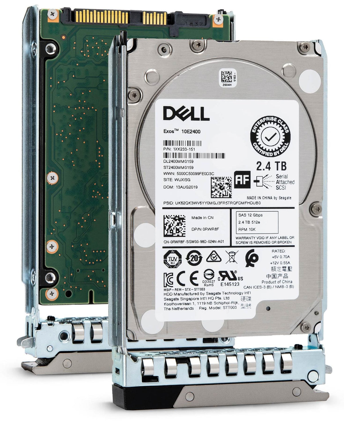 Dell 2.4TB SAS 10K 2.5 RWR8F G14 PowerEdge Server Hard Drive