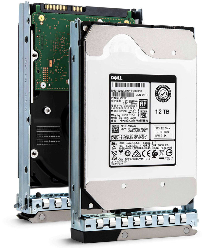 Dell G14 400-AWYG 12TB 7.2K RPM SAS 12Gb/s 512e 3.5" NearLine HDD