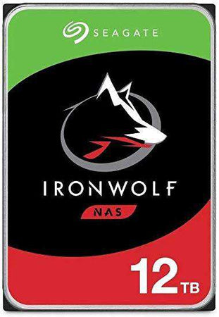 Seagate IronWolf ST12000VN0008 12TB 7.2K RPM SATA 6Gb/s 256MB 3.5" NAS Manufacturer Recertified HDD
