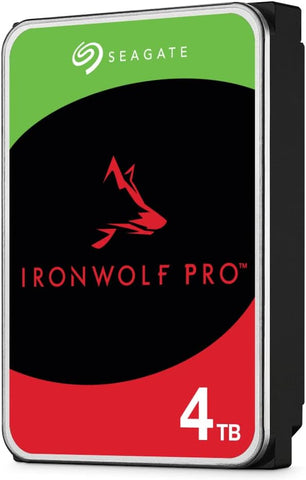 Seagate Ironwolf Pro ST4000NE001 4TB 7.2K RPM SATA 6Gb/s 512e NAS 3.5in Refurbished HDD