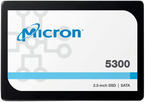 Micron 5300 MTFDDAK3T8TDS-1AW1ZABYY 3.84TB SATA 6Gb/s 2.5" Manufacturer Recertified SSD