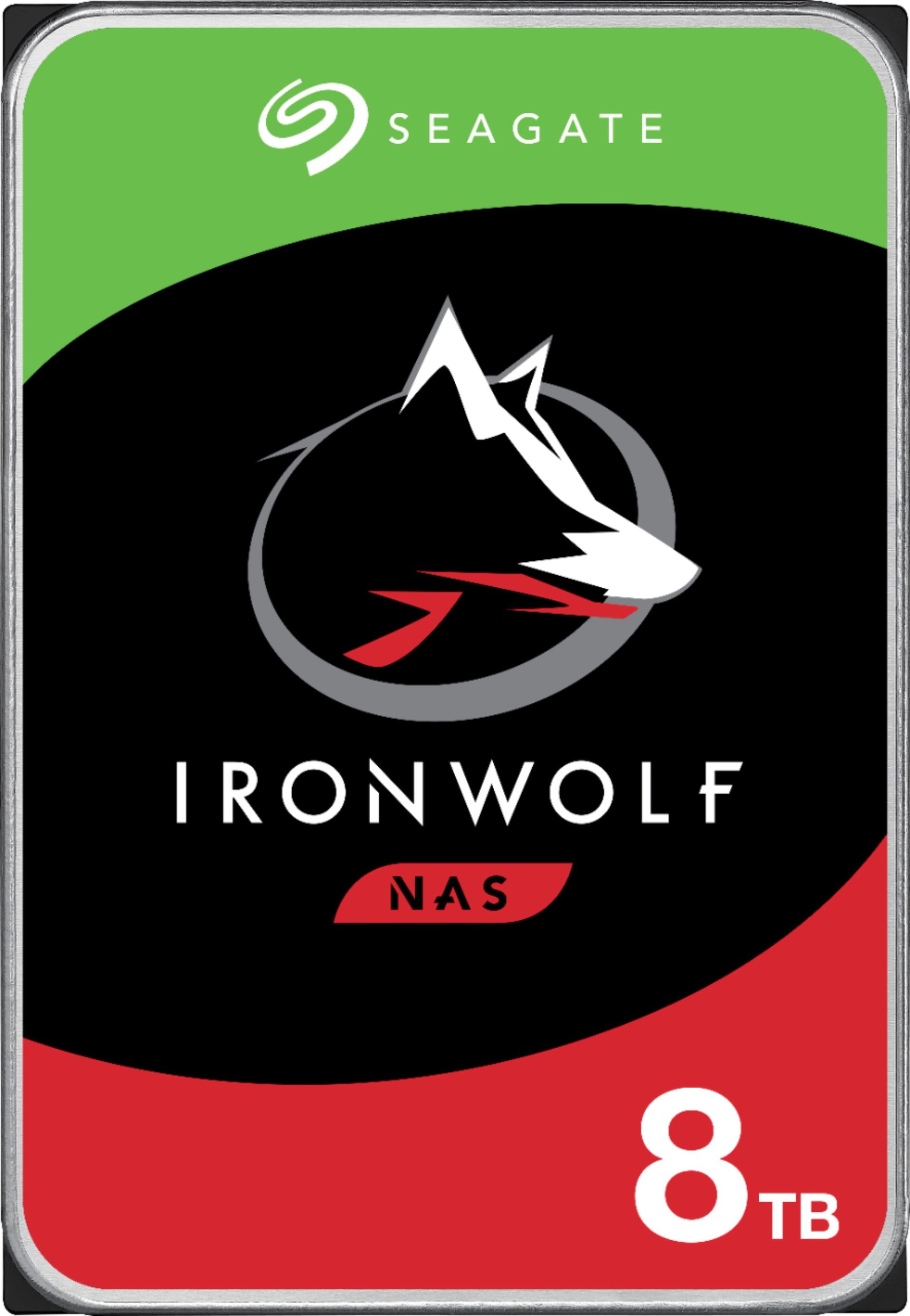 Seagate IronWolf ST8000VN004 8TB 7.2K RPM SATA 6Gb/s CMR 3.5in Recertified Hard Drive