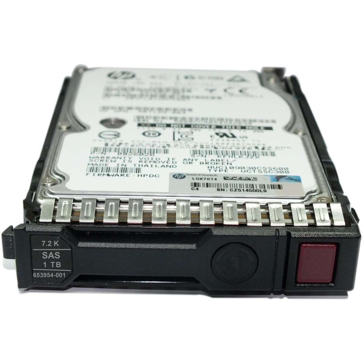 HP 652749-B21 1TB 7.2K RPM SAS-6Gb/s 2.5" HDD