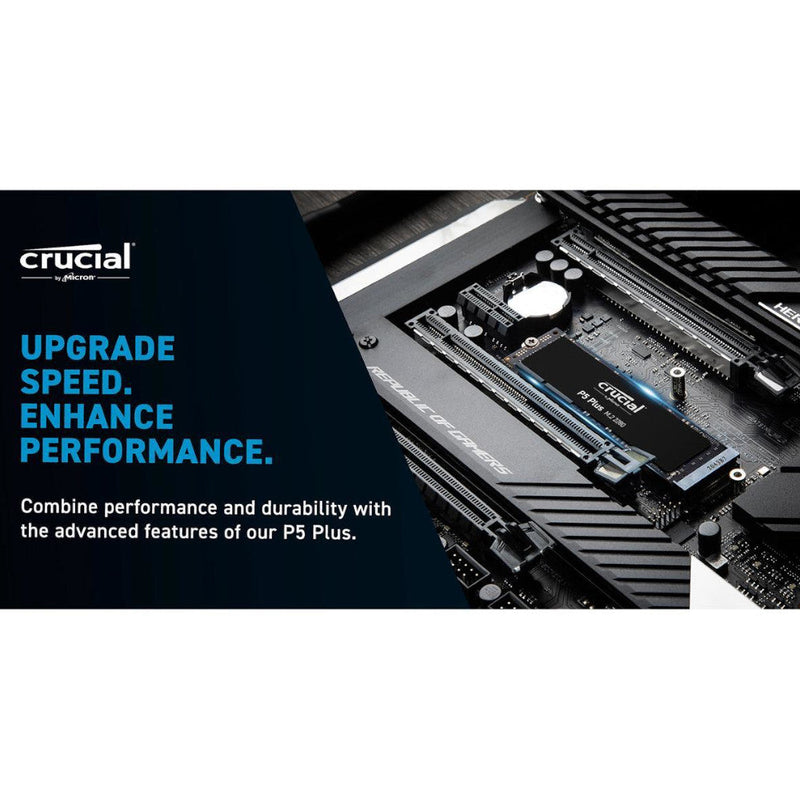 Crucial P5 Plus 2TB PCIe Gen 4.0 x4 NVMe M.2 2280 Solid State Drive - CT2000P5PSSD8