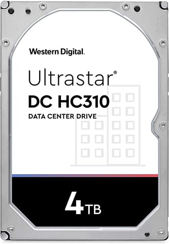 Western Digital Ultrastar DC HC310 HUS726T4TAL4204 0B35915 4TB 7.2K RPM SAS 12Gb/s 4Kn 256MB 3.5" SE Manufacturer Recertified HDD