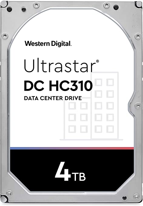 Western Digital Ultrastar DC HC310 HUS726T4TAL5205 0B36052 4TB 7.2K RPM SAS 12Gb/s 512e 256MB 3.5" TCG-FIPS Manufacturer Recertified HDD
