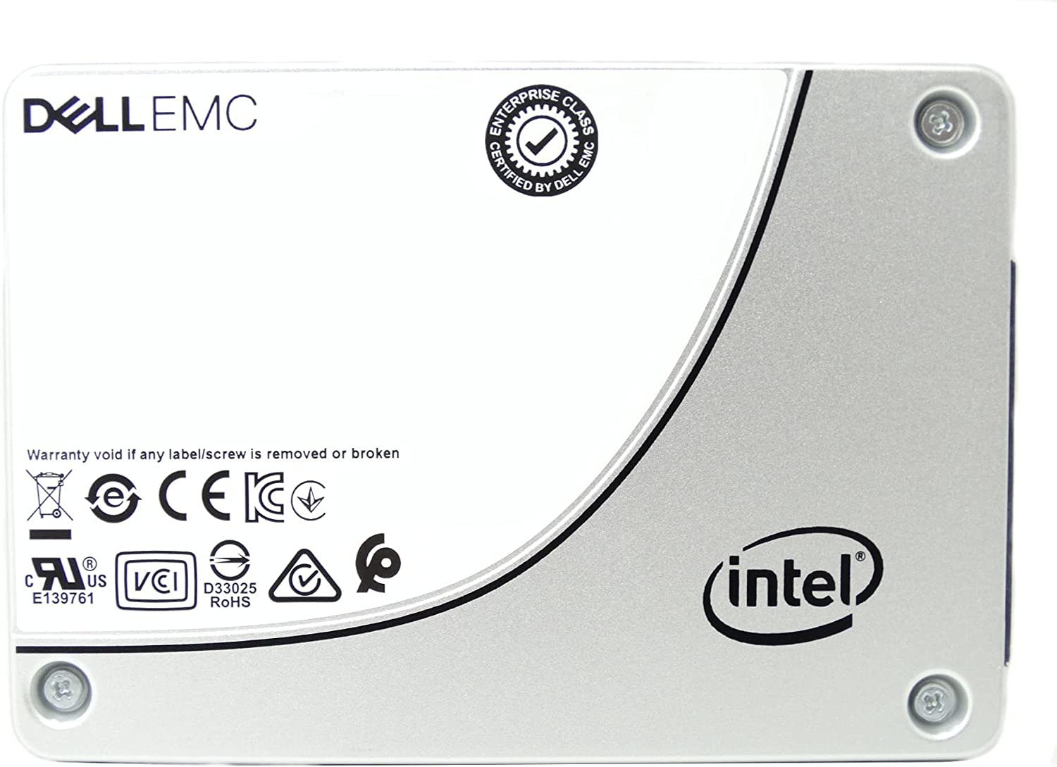 Dell G13 SSDSC2KG019T8R 055J8H 1.92TB SATA 6Gb/s 3D TLC 3DWPD 2.5in Recertified Solid State Drive