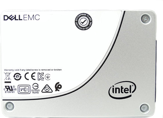 Intel D3-S4610 SSDSC2KG076T801 7.68TB SATA 6Gb/s 3D TLC 3DWPD 2.5in Refurbished SSD